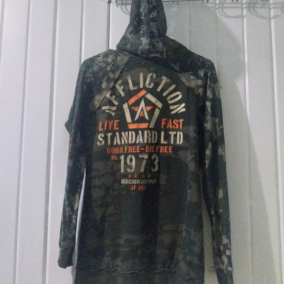 Affliction hoodie-medium like new - Picture 1 of 8